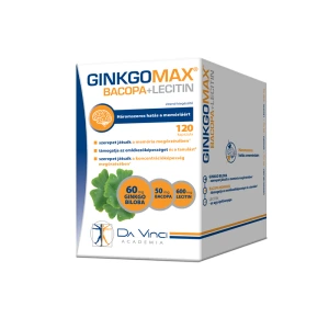 GinkgoMax Bacopa Lecitin lágy kapszula