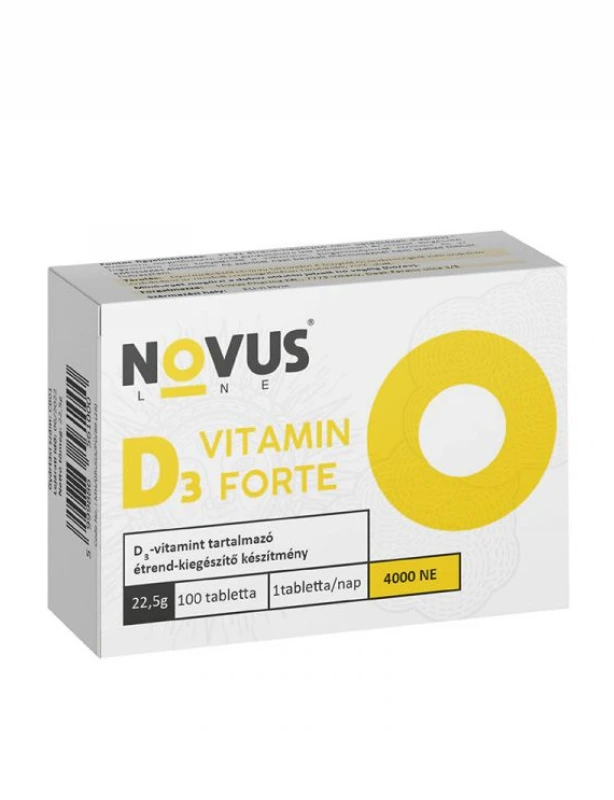 Novus Line D3 vitamin Forte tabletta