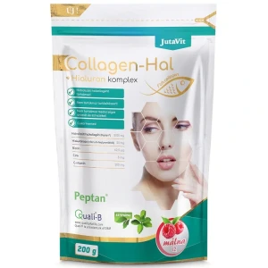 JutaVit Collagen-Hal Komplex málna ízű kollagén italpor - 200mg