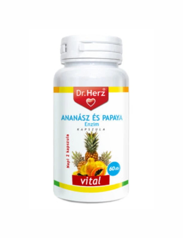 Dr. Herz Ananász papaya kapszula