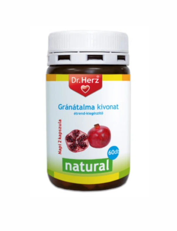 Dr. Herz Gránátalma Kivonat 500mg kapszula