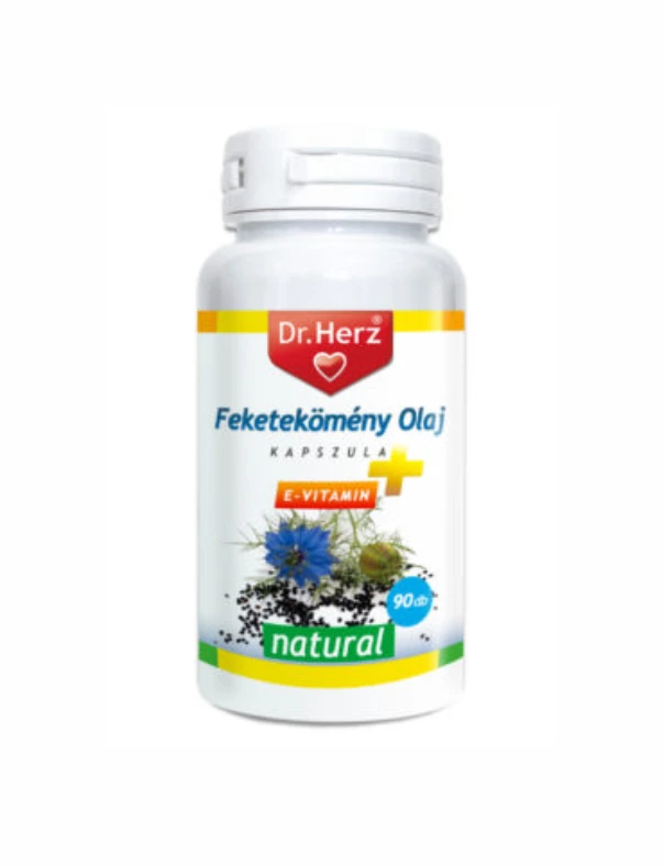 Dr. Herz Feketekömény olaj 500mg lágyzselatin kapszula