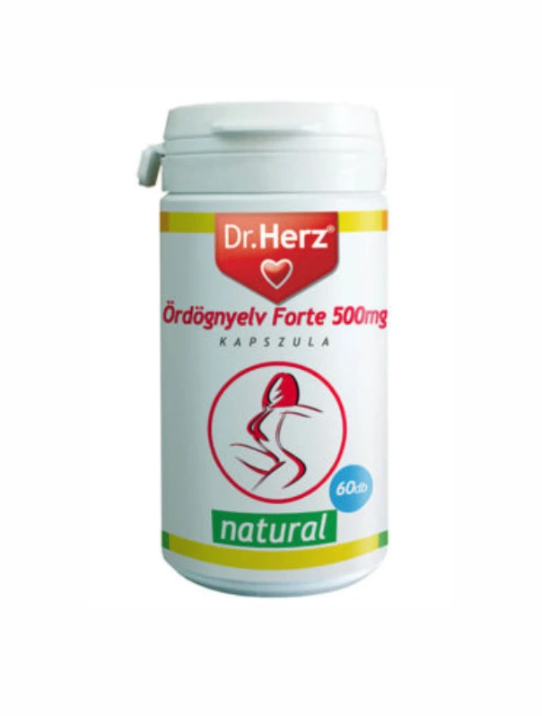 Dr. Herz Glücomannán “Ördögnyelv” Forte 500 mg kapszula