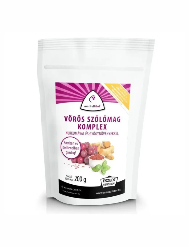 MentalFitol Vörös szőlőmag őrlemény