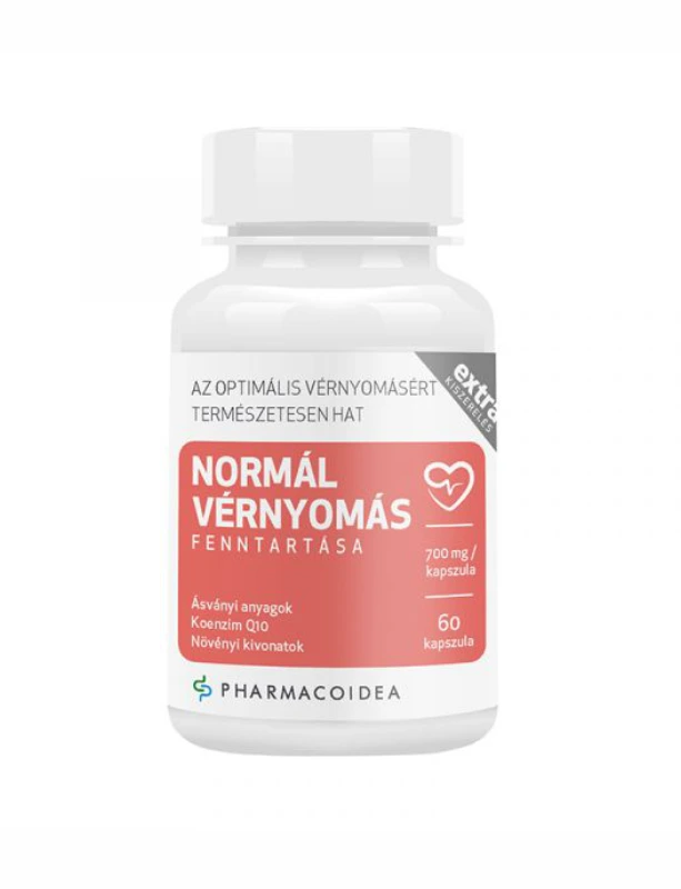 Pharmacoidea Normál Vérnyomás Kapszula extra kiszerelés