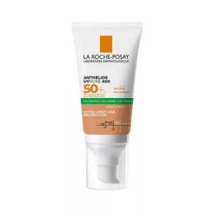 La Roche-Posay Anthelios Oil Control UVMUNE400 színezett gél-krém arcra SPF 50+