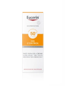 Eucerin Sun Oil Control napozó krém arcra FF50+