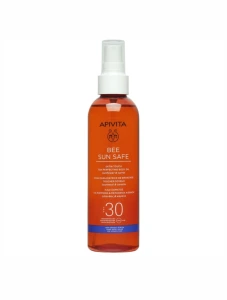 APIVITA BEE SUN SAFE Barnulást segítő olaj spray SPF30