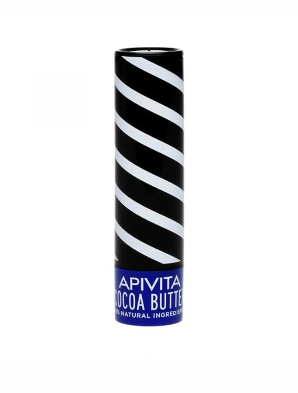 APIVITA Ajakápoló stift kakaóvajjal, SPF20 fényvédelemmel