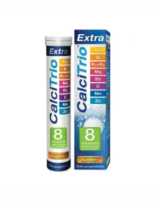CalciTrio Extra pezsgőtabletta narancs