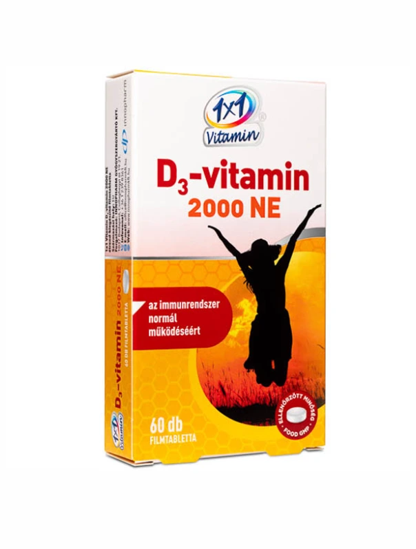 1x1 Vitamin D3-vitamin 2000NE filmtabletta