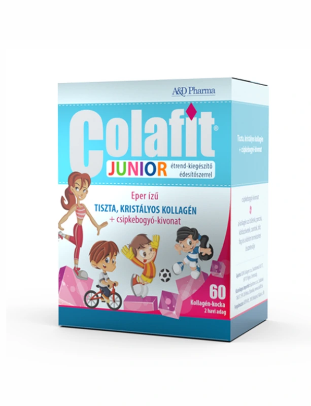 Colafit Junior Kollagén kocka Csipkebogyó kivonattal