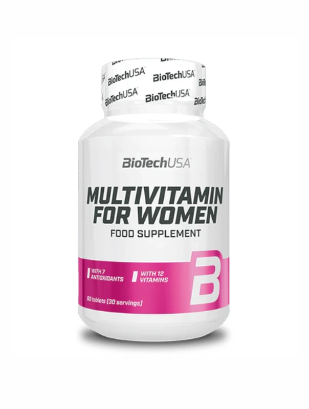 BioTechUsa Multivitamin for Women étrend-kiegészítő tabletta