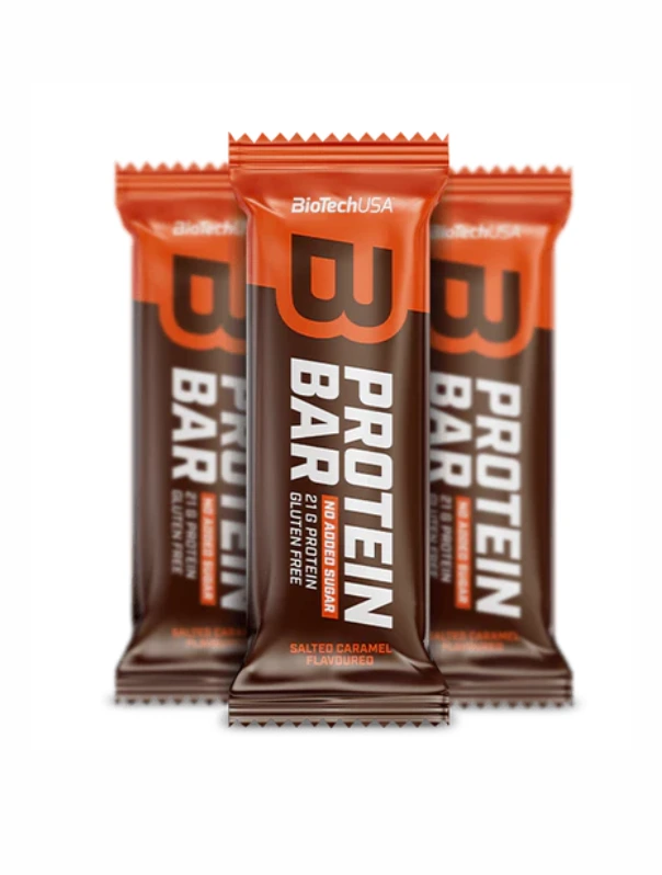 BioTechUsa Protein Bar fehérjeszelet sós karamell ízű