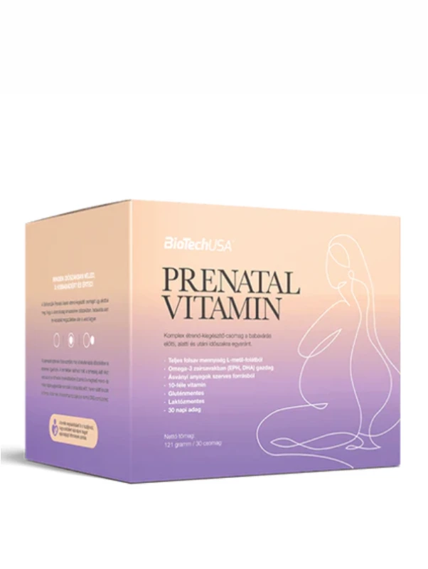 BioTechUsa Prenatal Vitamin, babaváró étrend-kiegészítő csomag
