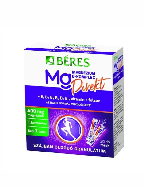 Béres Magnézium B Komplex Direkt granulátum