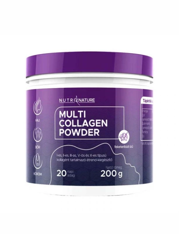 Nutri Nature Collagen por feketeribizli