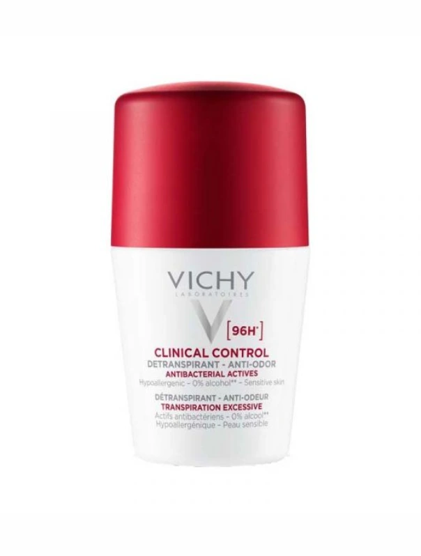 Vichy deo Clinical Control golyós dezodor szagok ellen 96H női