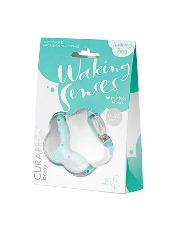 Curaprox baba rágóka türkiz színű