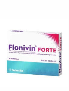 Flonivin Forte élőflórát és inulint tartalmazó étrend-kiegészítő kapszula 10x