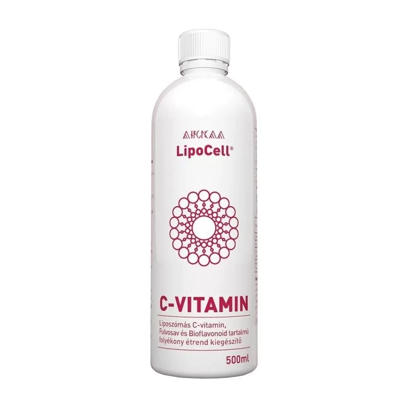 LipoCell Liposzómás C-vitamin étrend-kiegészítő folyadék