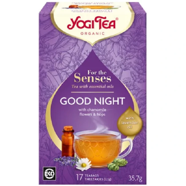 Yogi Tea® Bio tea az érzékeknek - Jó éjszakát