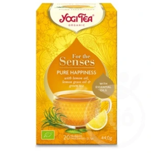 Yogi Tea® Bio tea az érzékeknek - Tiszta boldogság