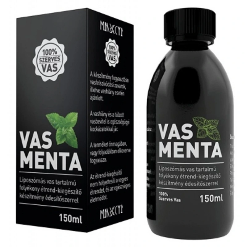 Vasmenta Liposzómás Vas tart.étrendkieg. folyadék