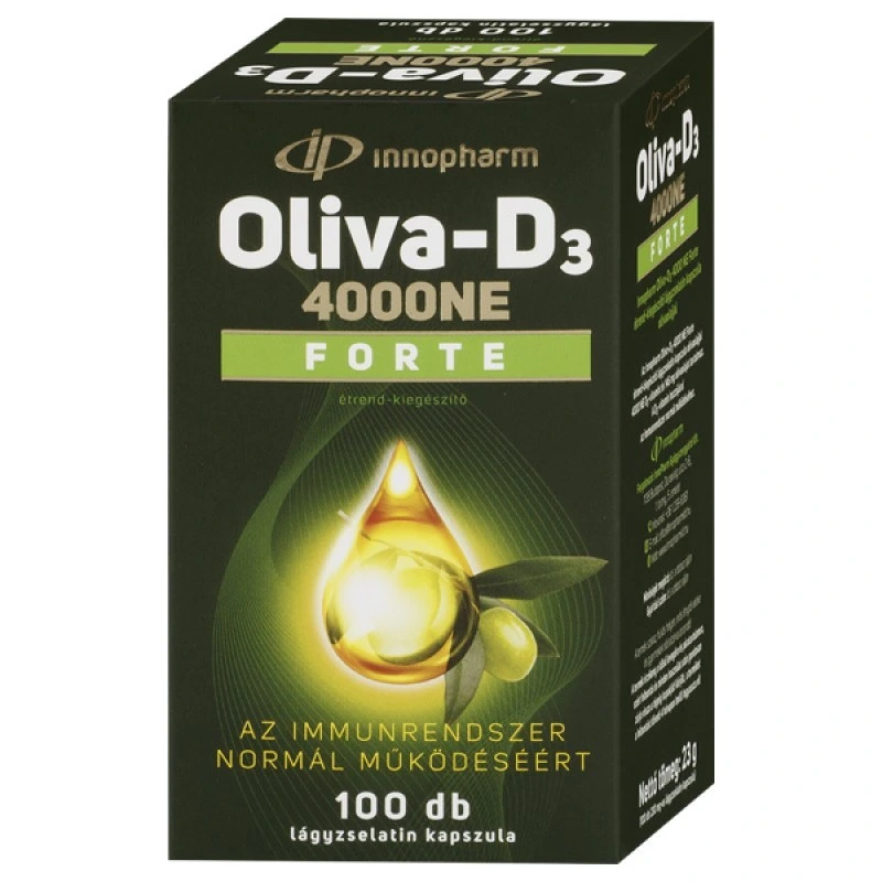 Innopharm D3 4000NE Oliva Forte lágy kapszula