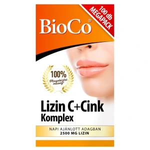Bioco Lizin C+Cink Komplex tabletta