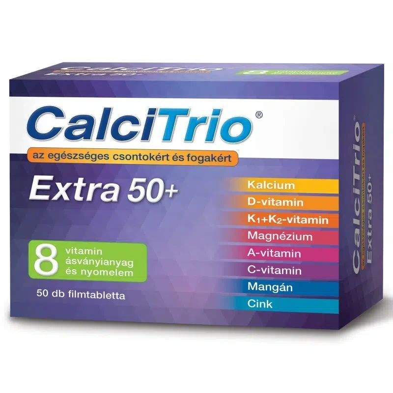 CalciTrio Extra 50+ filmtabletta