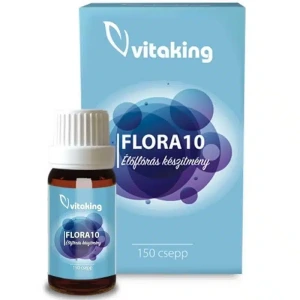 Vitaking Flora10 étrendkiegészítő csepp