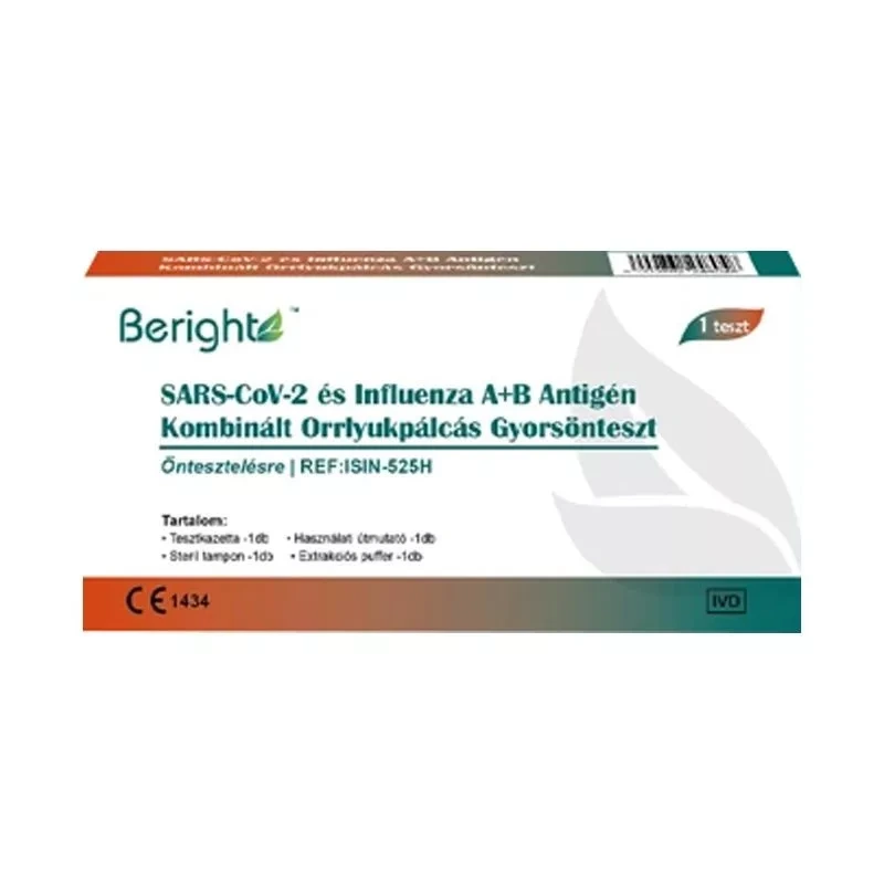 Beright SARS-COV-2 influenza A+B komb.teszt orr