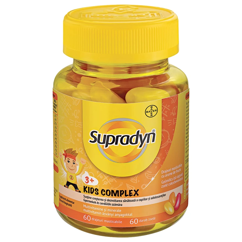 Supradyn Kids Complex gyümölcsízű zselé