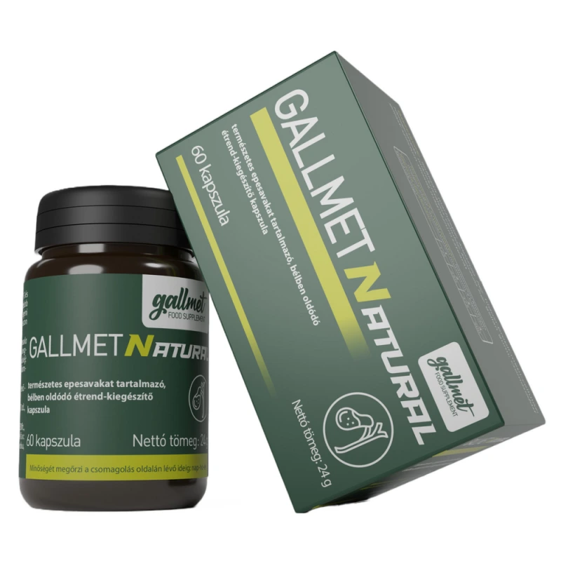 Gallmet Natural epesav kapszula (Gallmet-N)