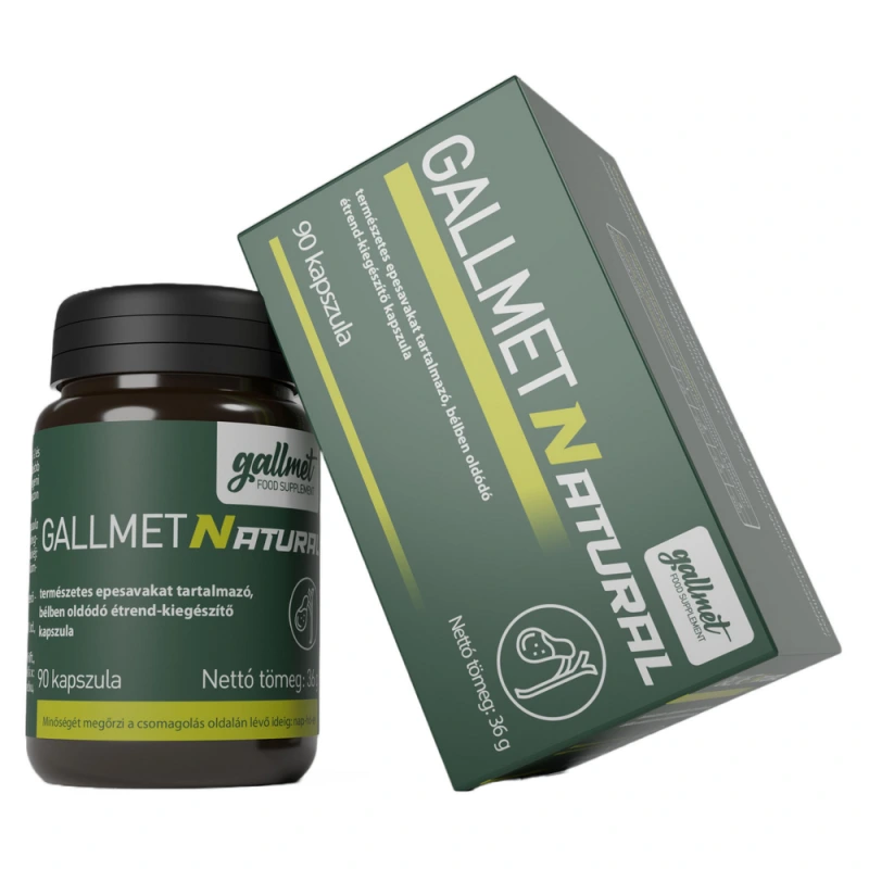 Gallmet Natural epesav kapszula (Gallmet-N)