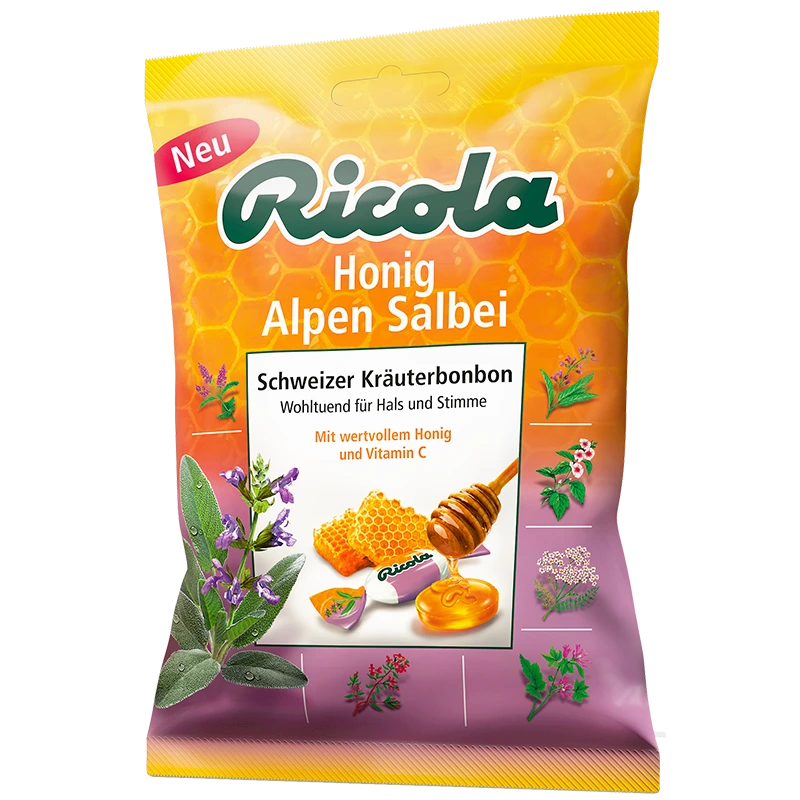 Ricola Mézes zsályás cukorka