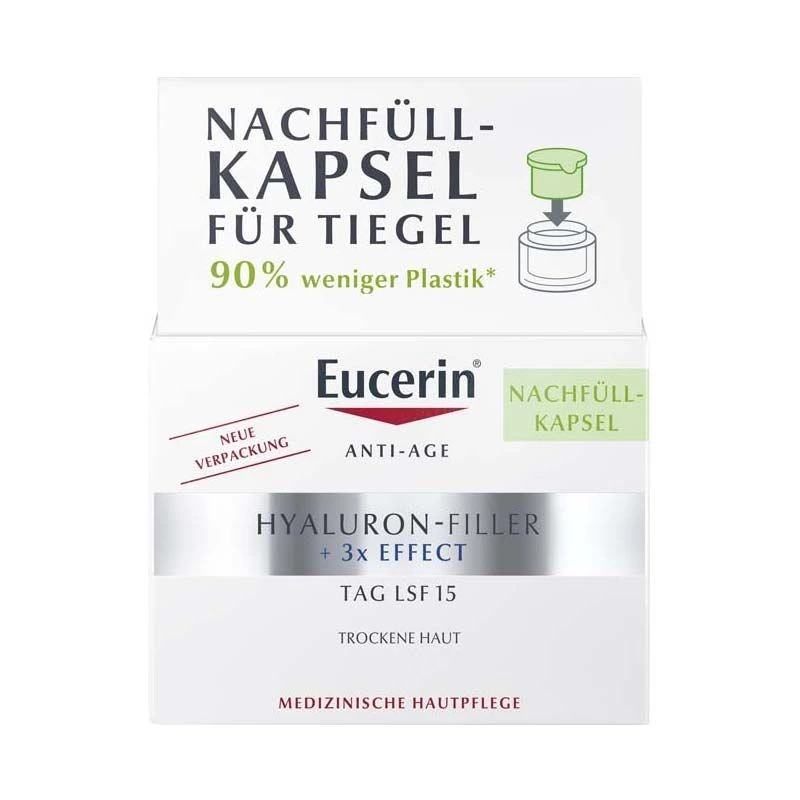 Eucerin Hyal-Filler krém nappali öko utántöltő