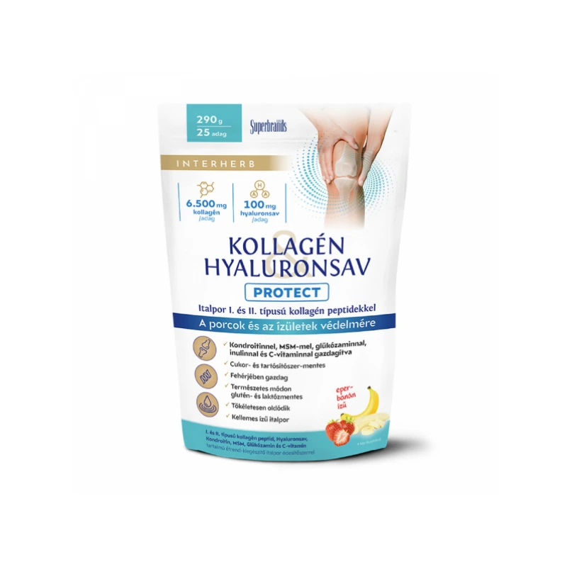 Interherb Protect Kollagén&Hyaluronsav italpor