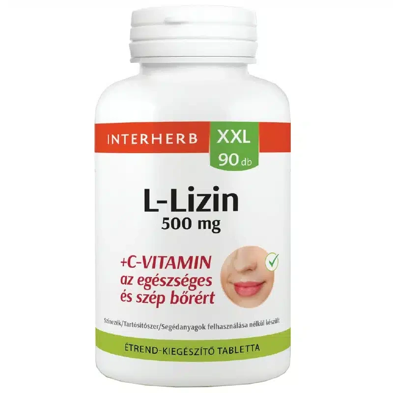 Interherb XXL L-Lizin 500 mg C kapszula
