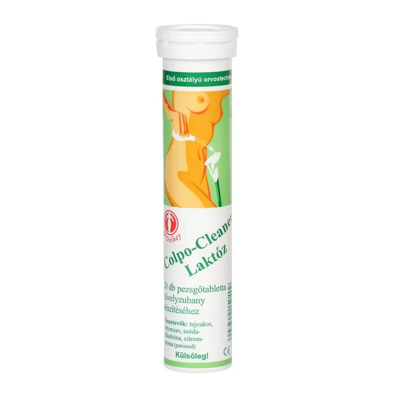 Colpo Cleaner laktóz Aktív pezsgőtabletta