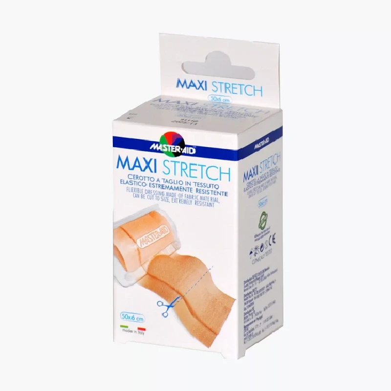 Master Aid Maxi stretch sebtapasz - 6x50cm