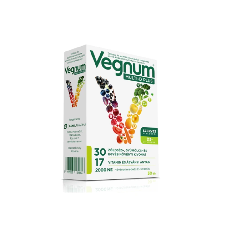 Vegnum Multi-D Plus kapszula