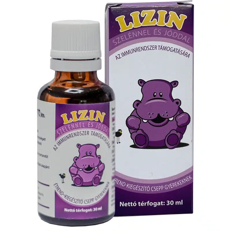 Dr.Aliment Lizin Se jód csepp gyermekeknek
