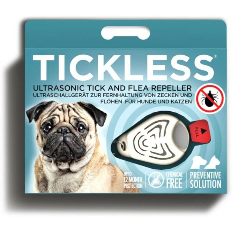 Tickless Pet beige kullancsriasztó ultrahangos kutya,macska