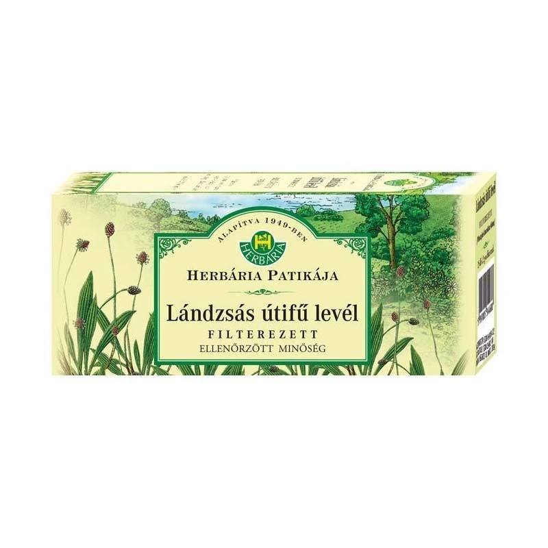 Herbária Lándzsás Útifűlevél filteres