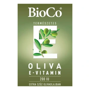 BioCo Oliva Természetes E-vitamin 200E kapszula