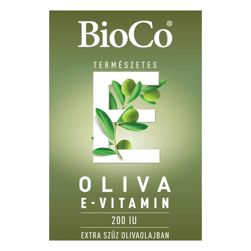 BioCo Oliva Természetes E-vitamin 200E kapszula