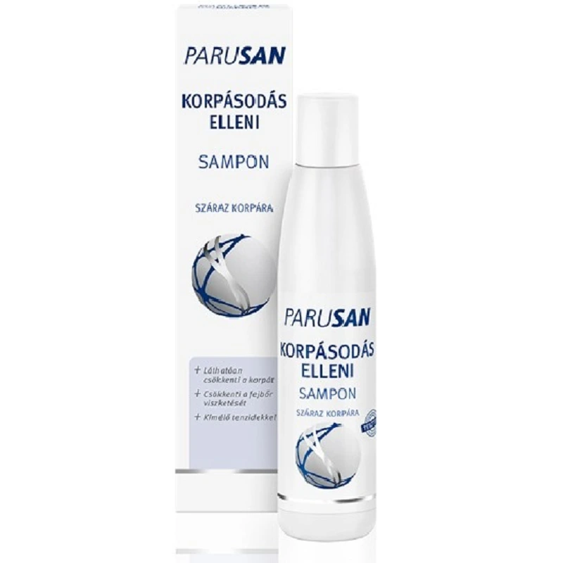 Parusan sampon korpásodás ellen száraz korpára