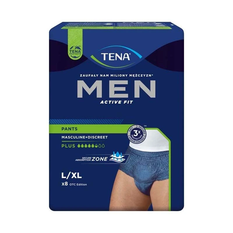 Tena Men Active Fit Pants Plus L-XL